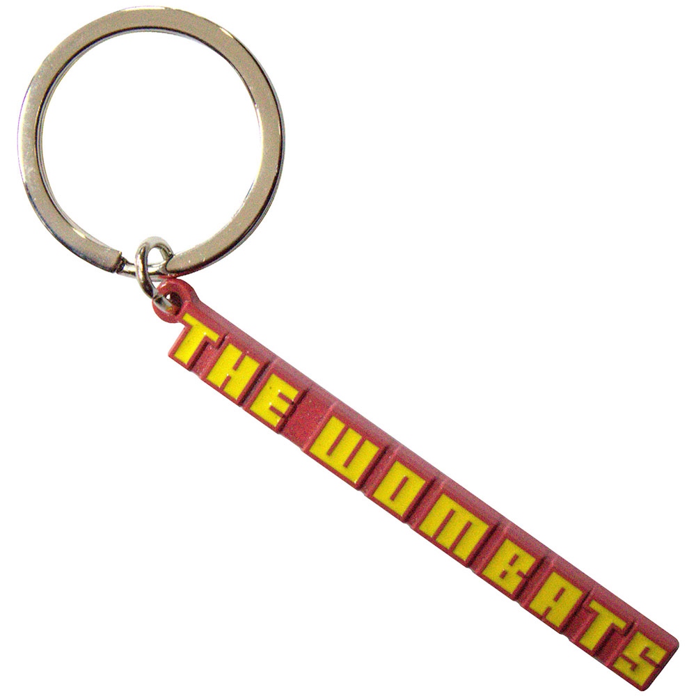 The Wombats - Logo Porteclés - Rouge/Jaune